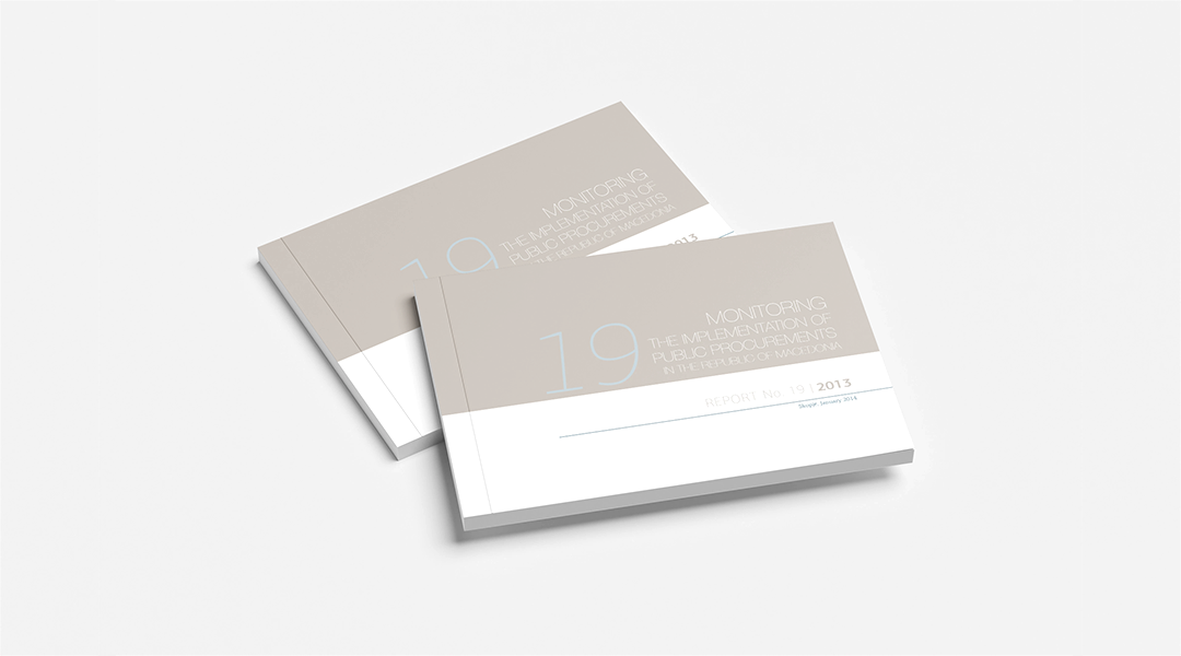 19 Monitoring of public procurement report
