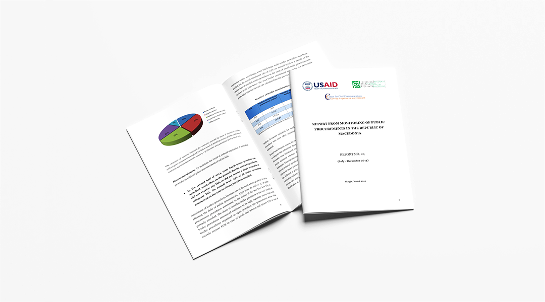 24 Monitoring of public procurement report (July – December 2014)