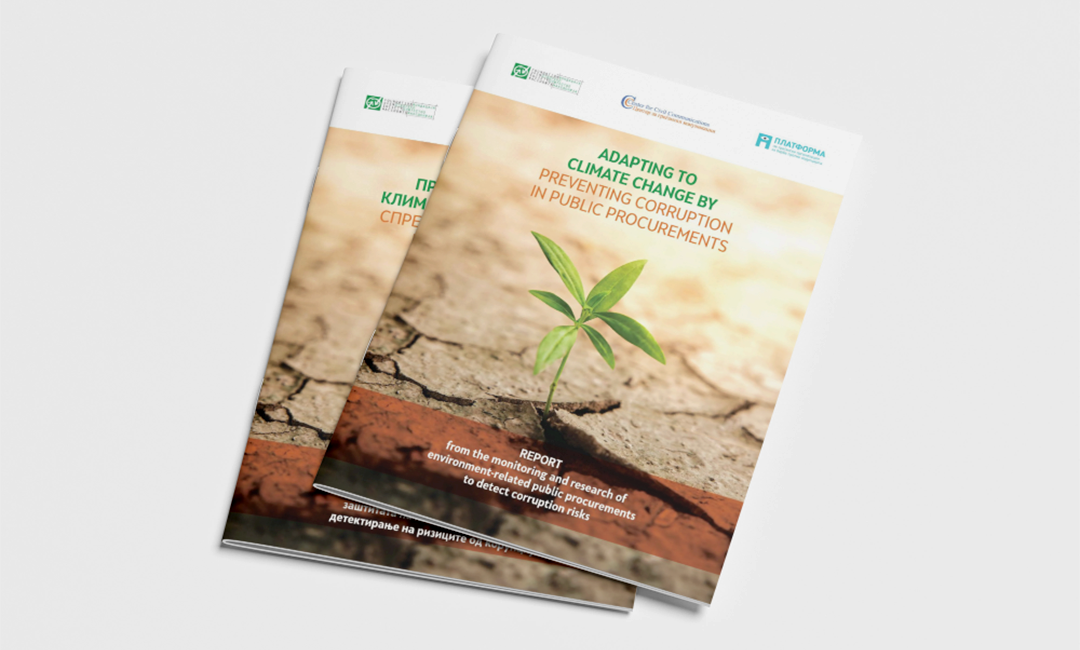 Report from the monitoring and research of environment-related public procurements to detect corruption risks