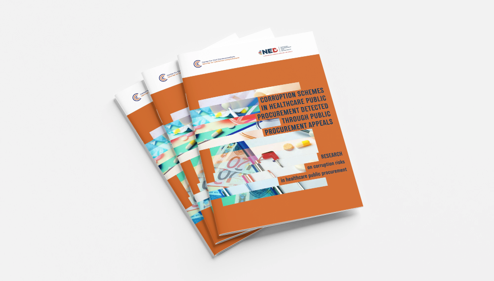 Corruption schemes in healthcare public procurement detected through public procurement appeals