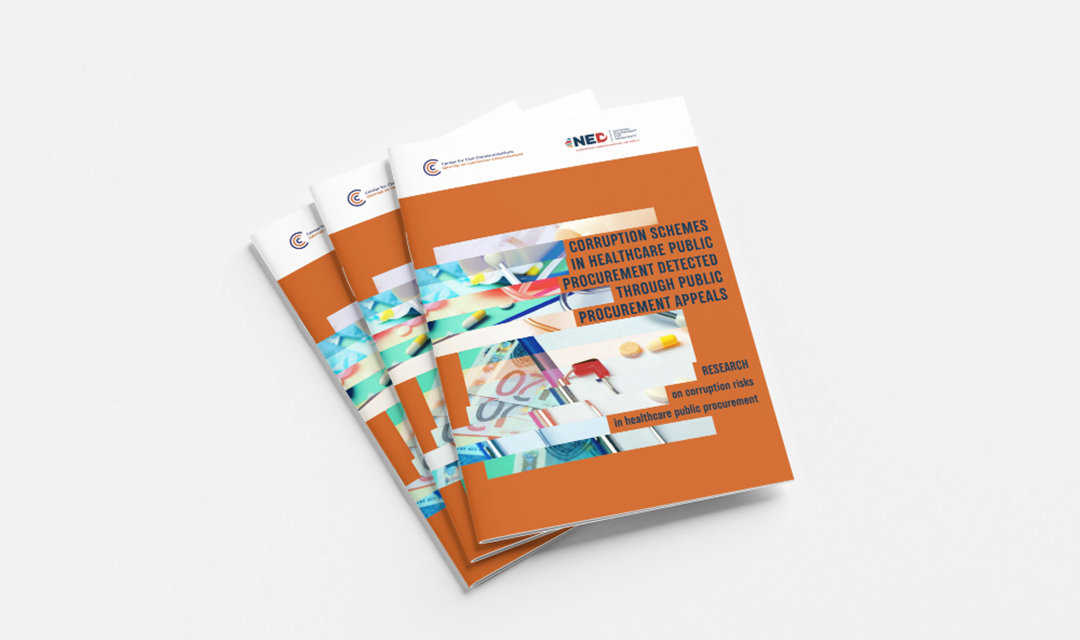 Corruption schemes in healthcare public procurement detected through public procurement appeals